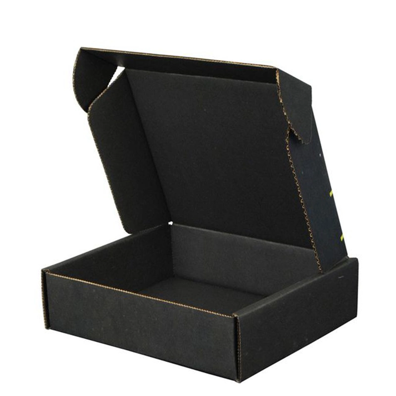 Black Matte Glossy Cardboard Corrugated Boxes for Business Moving Mailing Box