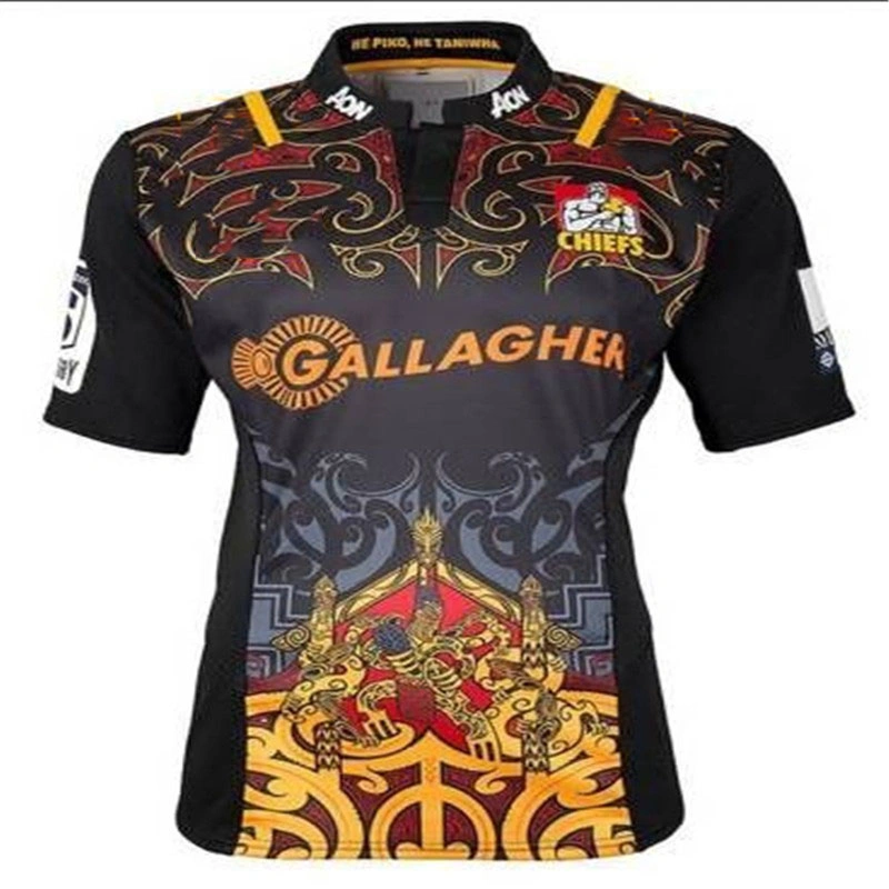 2018 Gallagher Chiefs Limited Edition Tour Performance Territory Rugby Jerseys