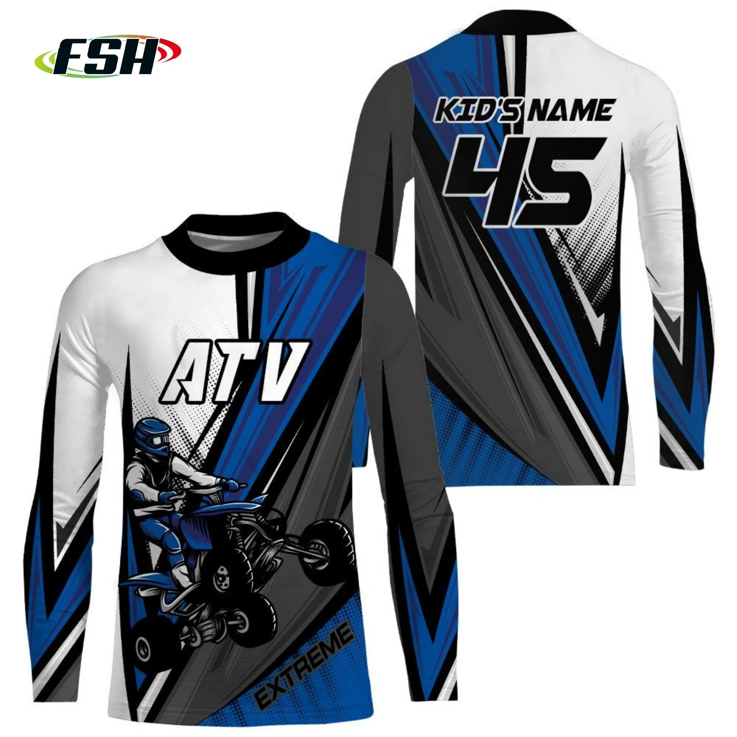 Ropa de hombres Fabricante MTB Ciclismo Mountain Bike Jersey OEM Custom Abajo Hill