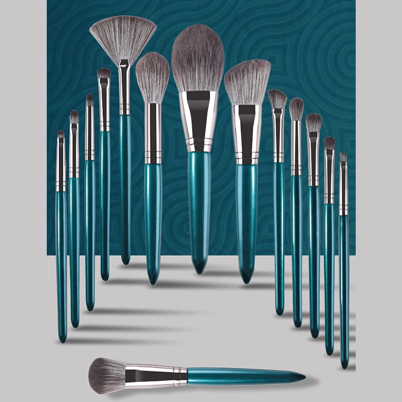 2022 Amazon Venta caliente Private Label Cepillo cosméticos maquillaje profesional Brush set