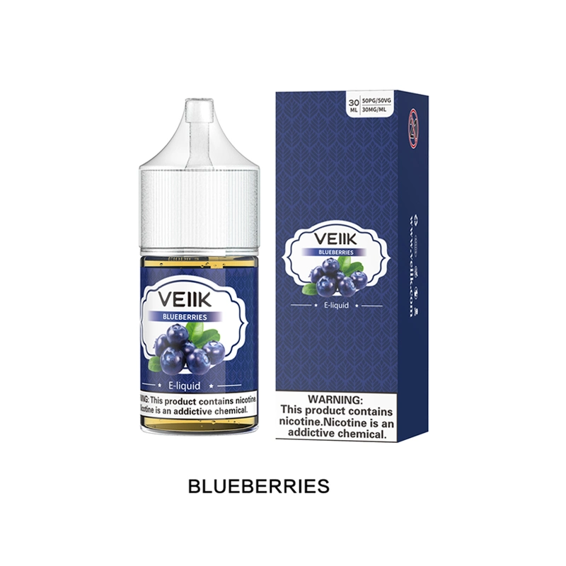 Premium E líquido con 30 mg de sal Veiik Nicotines 30 ml de zumo de E &amp; servicios OEM