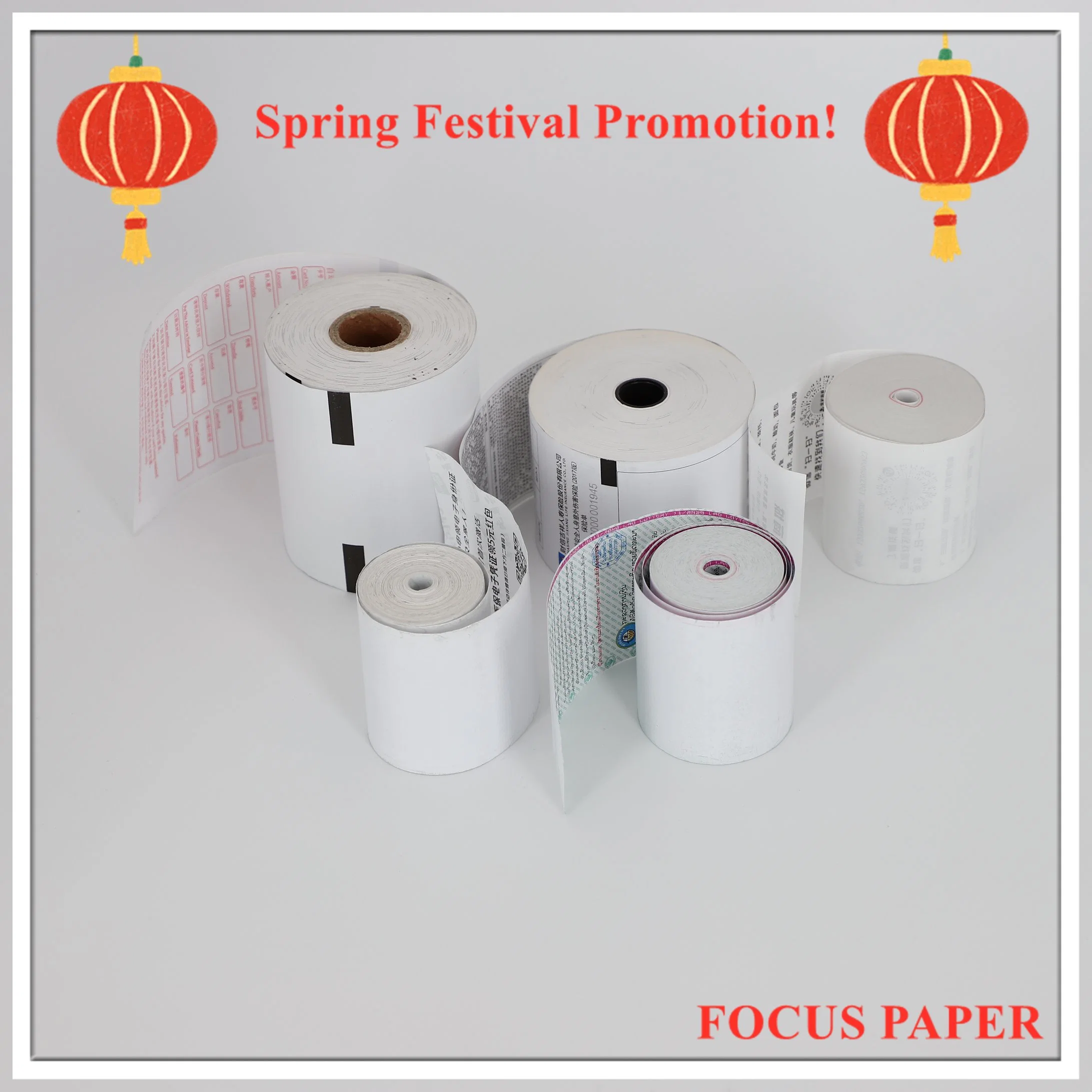 Excellent Image Intensity Thermal Paper Roll for Cash Register in China