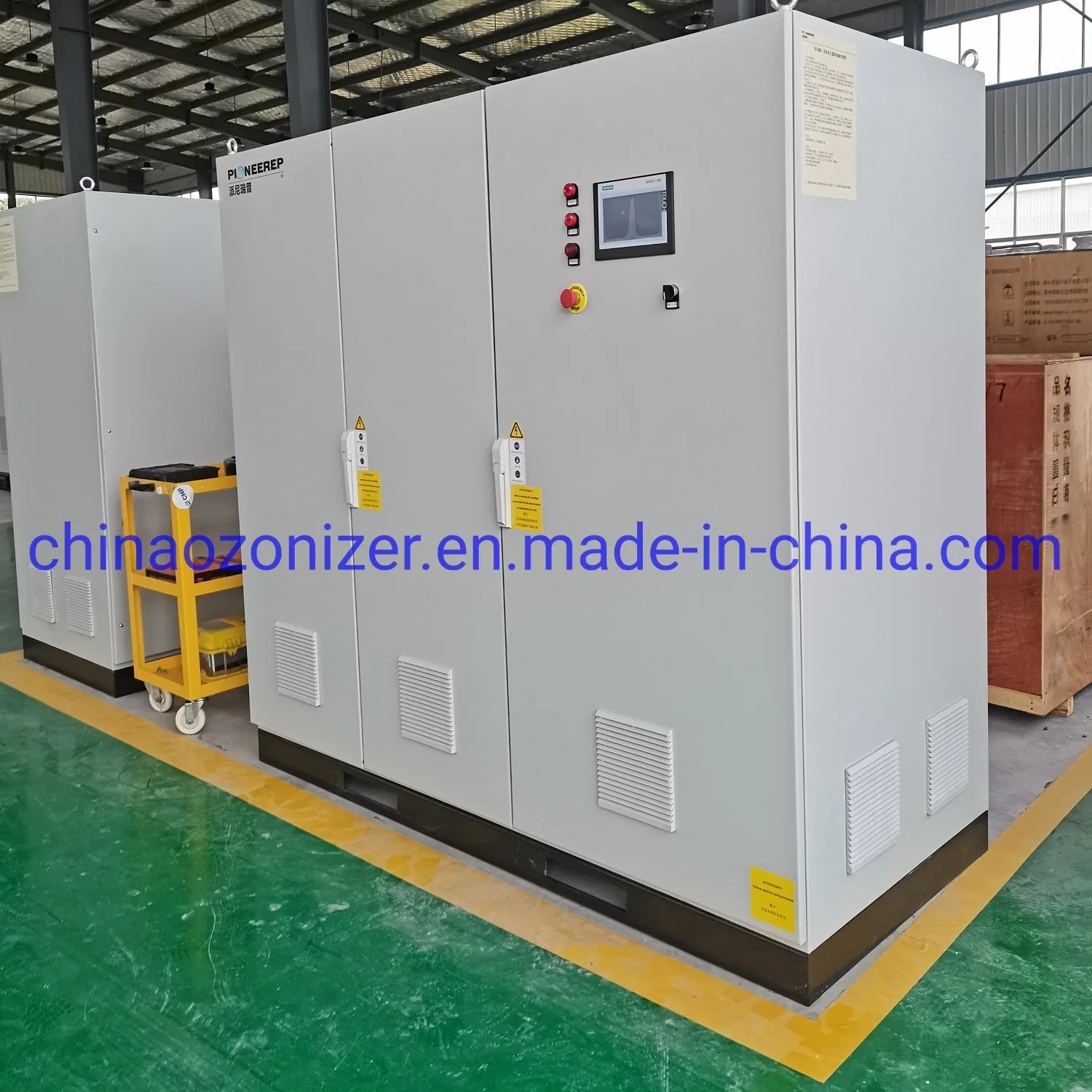 1kg-5kg/H Oxygen Source Large Industry Ozone Generator for Waste Water, Sewage, Effluent Water Treatment, Air Disinfection, Food Sterilization