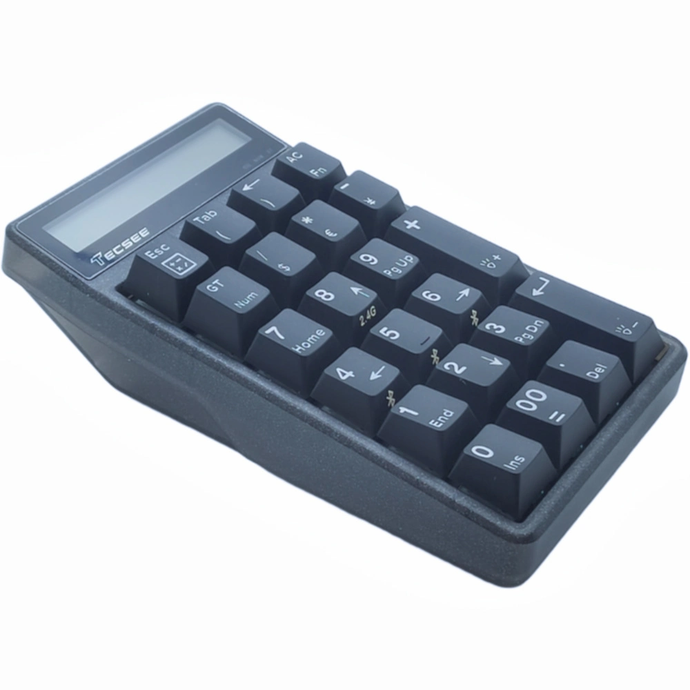 Tecsee Calculatrice Électronique sans Fil Bluetooth Mini Clavier Numérique Mécanique