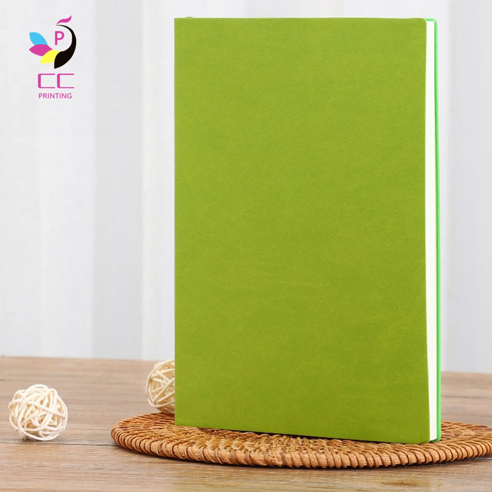 Cc_Pl027 Office Stationery Gift Custom Logo Leather Gratitude Journal A5 Refillable Notebook