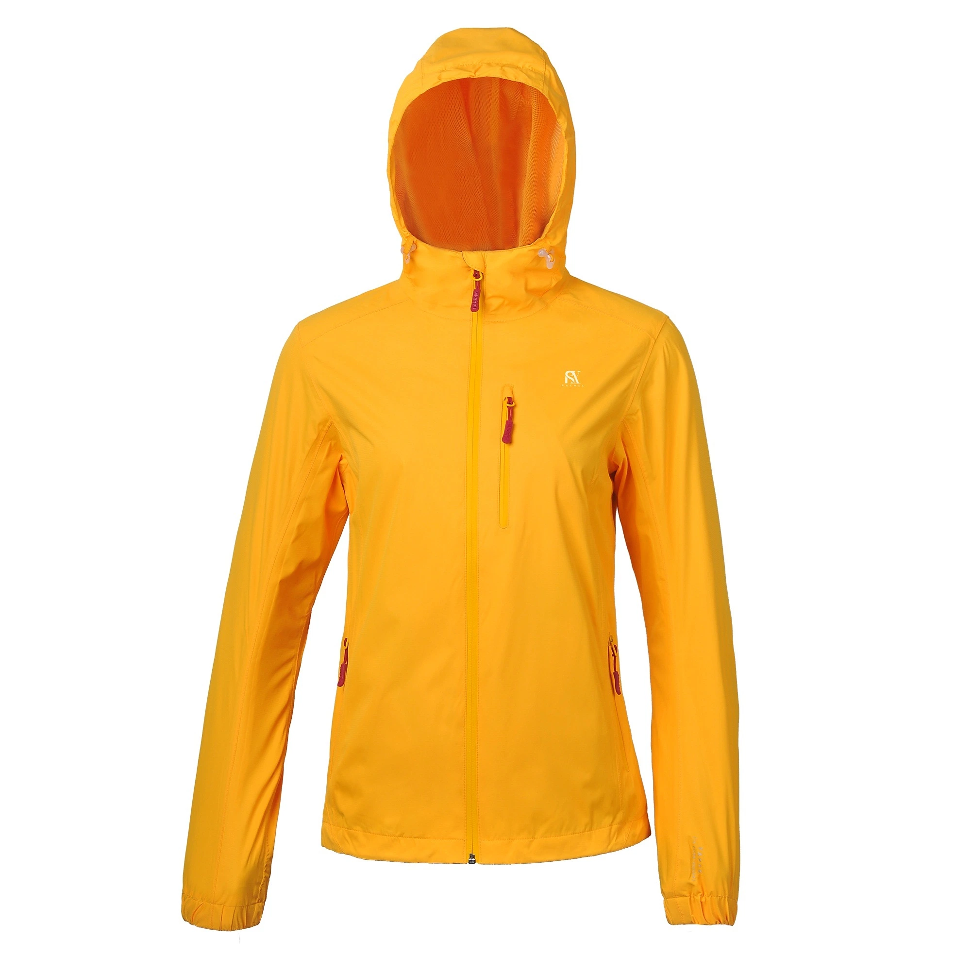 Men Waterproof Outdoor Jackets Sports Wear Windproof Softshell Hoody Windbreaker Lightweight Parka Rain Jacket with Mesh Lining