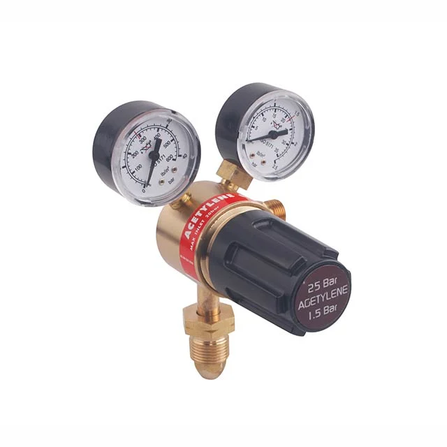 British Type Industrial Gas Oxygen Acetylene Argon CO2 Regulator