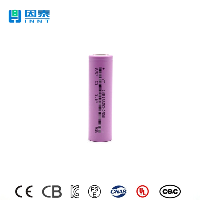 18650 batterie 18650 2 500 mAh 25p batterie rechargeable Li-ion 18650 Blocs-batteries Power Tool