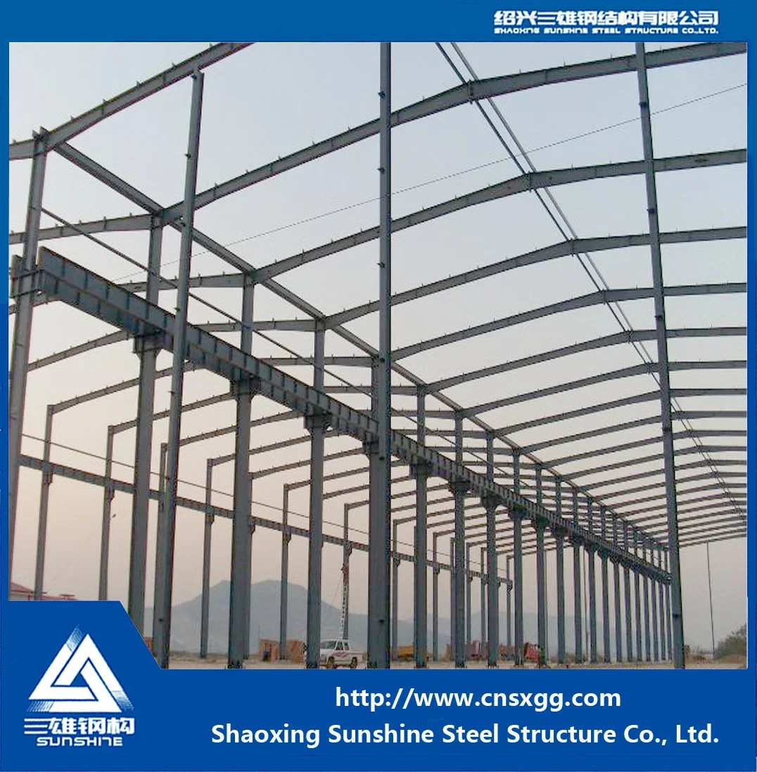 Steel Structure Truss Construction Made of Steel Beam for Warehouse