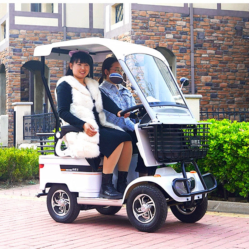 Yisen Auto Good Quality 4 Wheel Electric Sightseeing Cart Mobility Scooter