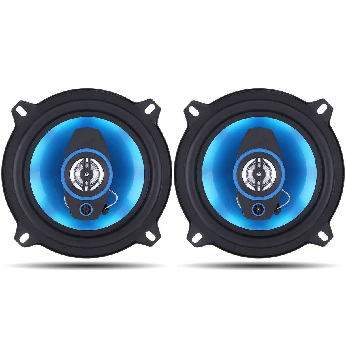 400W 3 pulgadas 2pcs 5 vías coche coaxial Horn auto Audio Música estéreo frecuencia completa altavoces HiFi instalación no destructiva