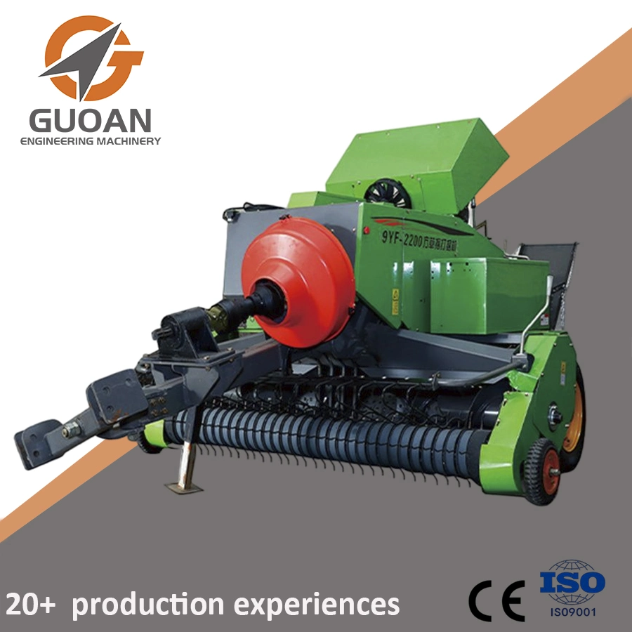 Farm Equipment 2.2m Square Hay Straw Baler Machine