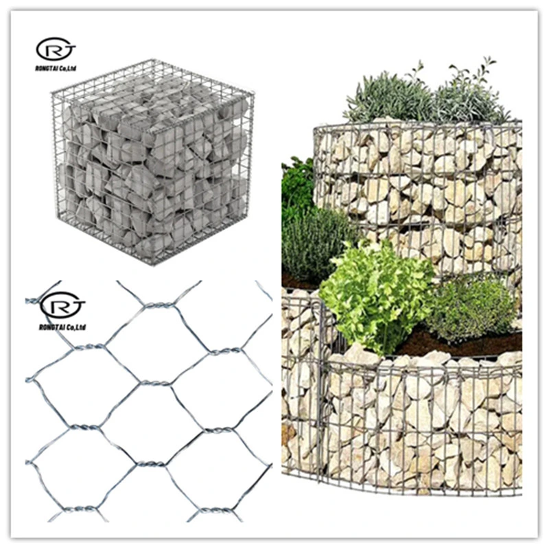 Gabion soldado de hierro/ malla de gabion de piedra/ gabion galvanizado Cages de red