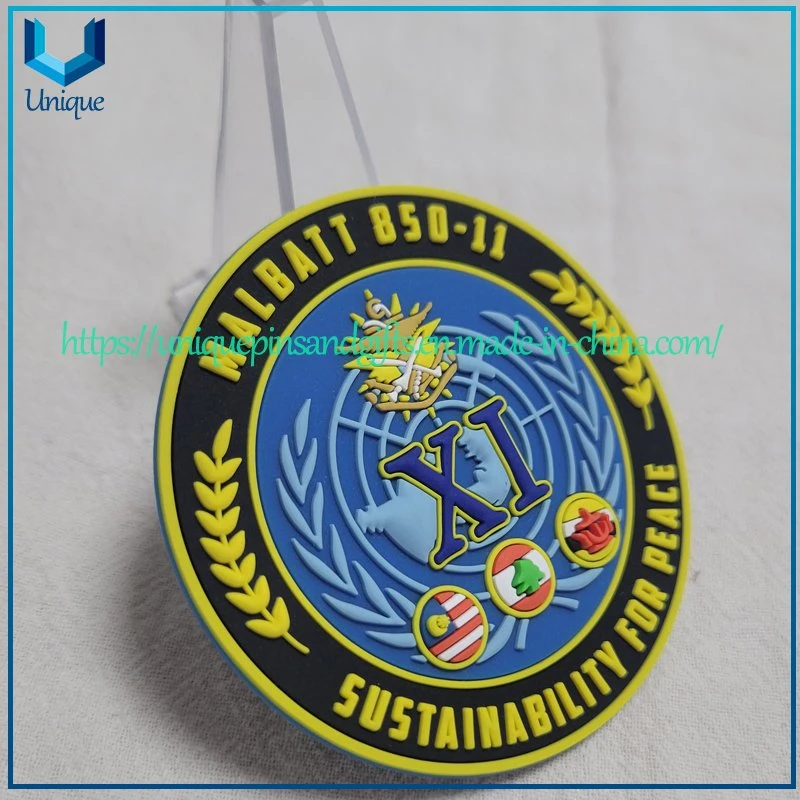 Custom Malaysia Promotional Gifts 70mm Diameter 3D Rubber PVC Fridge Magnet