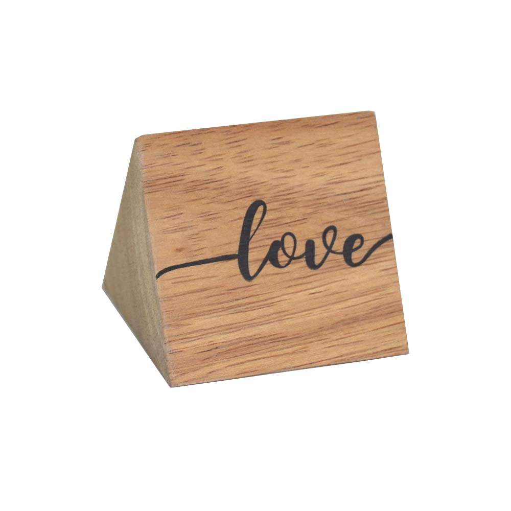 Wooden Craft for with Words for Desk/Table