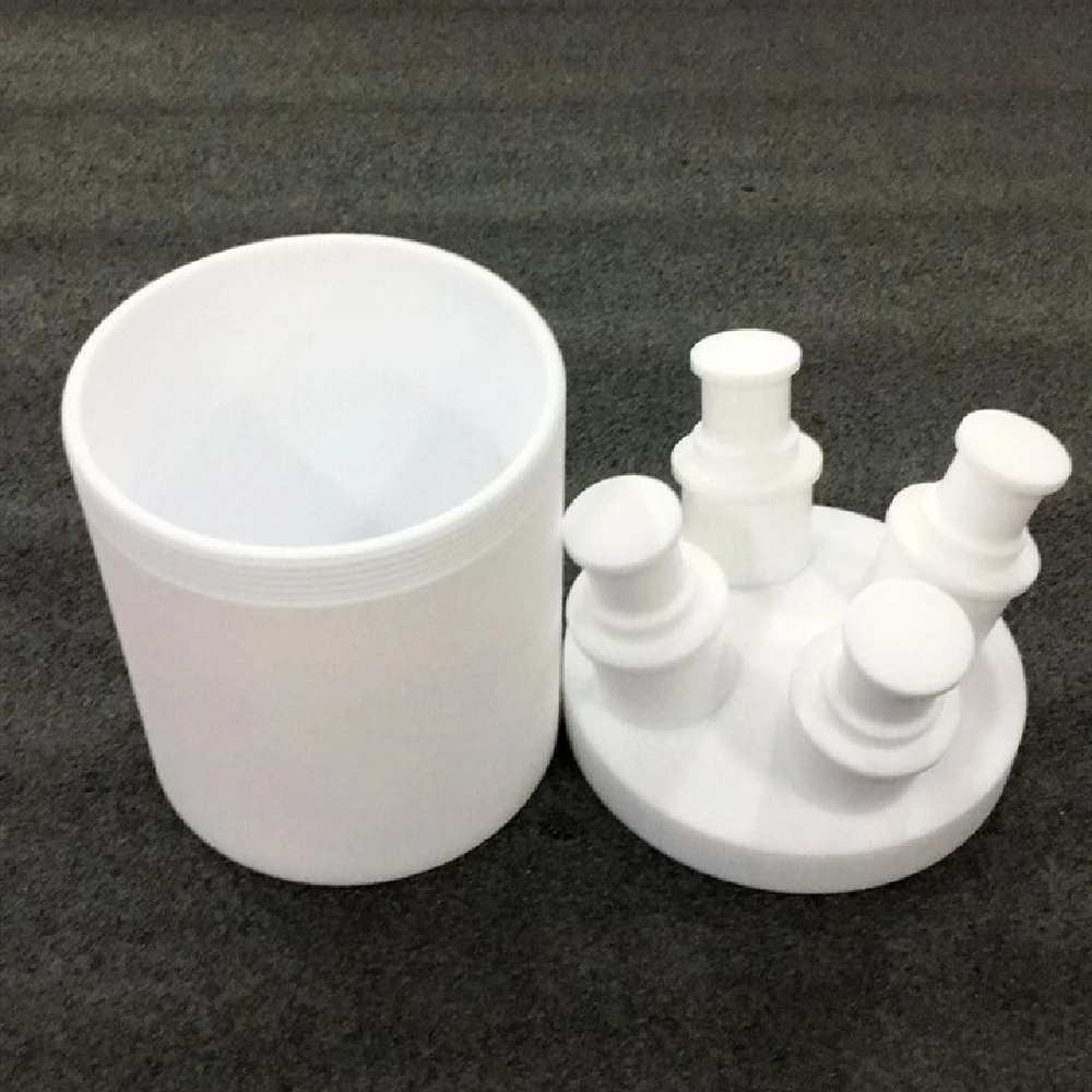 PFA Three-Neck Round Bottom 24-Mouth Reaction Bottle Plastic PTFE Flask