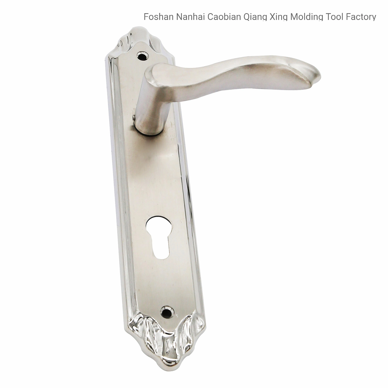 304 Stainless Steel Hollow Door Handle on Plate (KTG-8503-018)