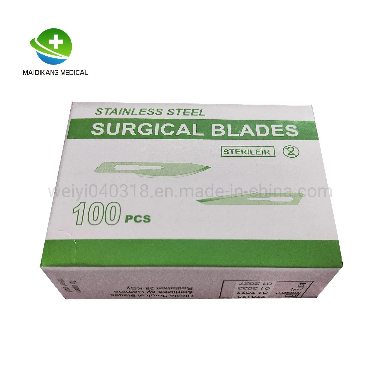 Medical Use Diaposable Medical Surgical Carbon/Stainless Steel Scalpel Blade or Scalpel