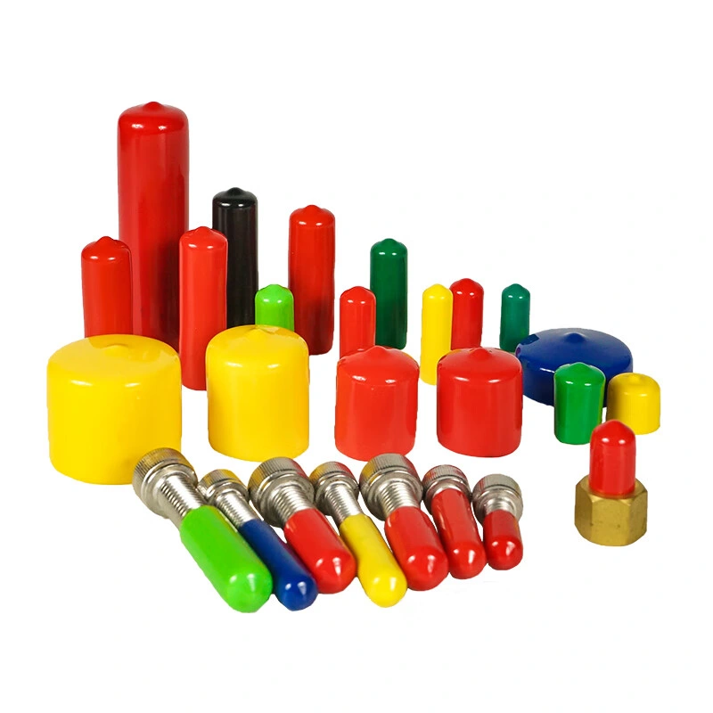 UL-94V-0 Free Samples Quality Plastic Rounded Protector Colored Screw Cap