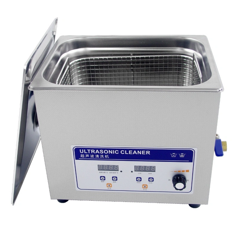 10L Power Switchable Tabletop Ultrasonic Bath Cleaner for PCB Car Parts