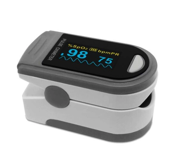 Fingertip Pulse Oximeter, SpO2 Blood Oxygen Saturation Monitor with Heart Rate Measurement