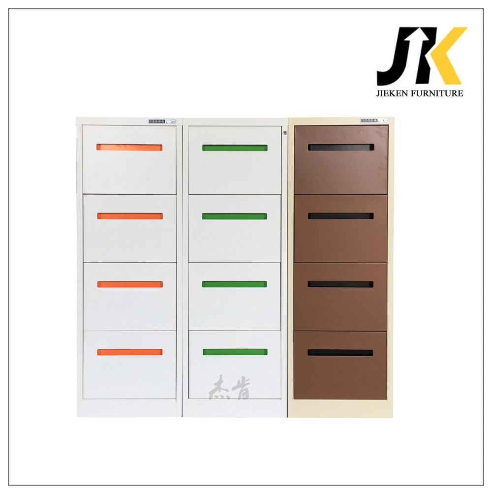 Fireproof 4 Drawer Document Safe Fire Resistant Filing Cabinet for Office Use