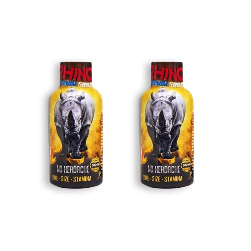 Energy Drink Rhino Platinum shot funciona con alcohol 2oz botella