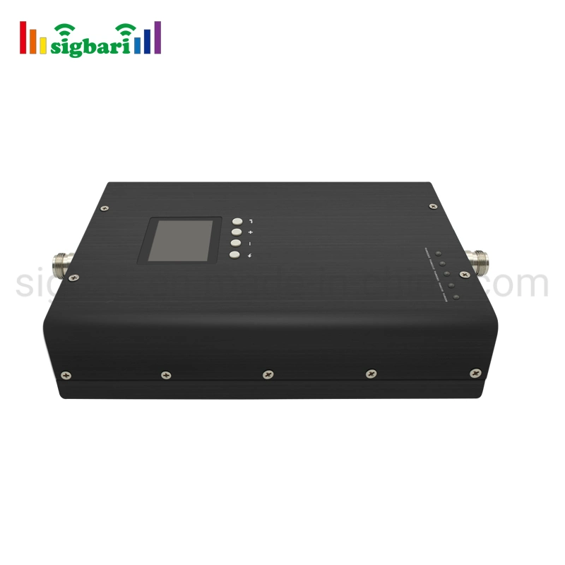 2022 Neuer AGC &amp; ALC, MGC, Auto-Shut-Down, Isolationserkennung GSM Repeater Five Band Smart LCD Display Booster 800/900/1800/2100/2600MHz 2g 3G 4G 5G LTE Repeater