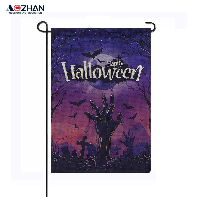 Водонепроницаемый флаг Halloween Garden Flag для использования на открытом воздухе и флаг пользовательского стиля