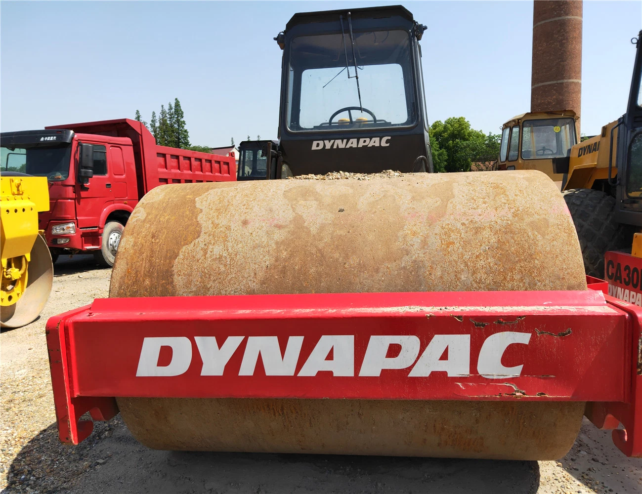 13 Tonnes Rouleau Compresseur de Route à Pied de Mouton Dynapac d'Occasion Ca30d, Deuxième Main Rouleau Compacteur à Tambour Vibrant Ca25D, Ca35D, Ca251d, Ca301d Dynapac, à Vendre.