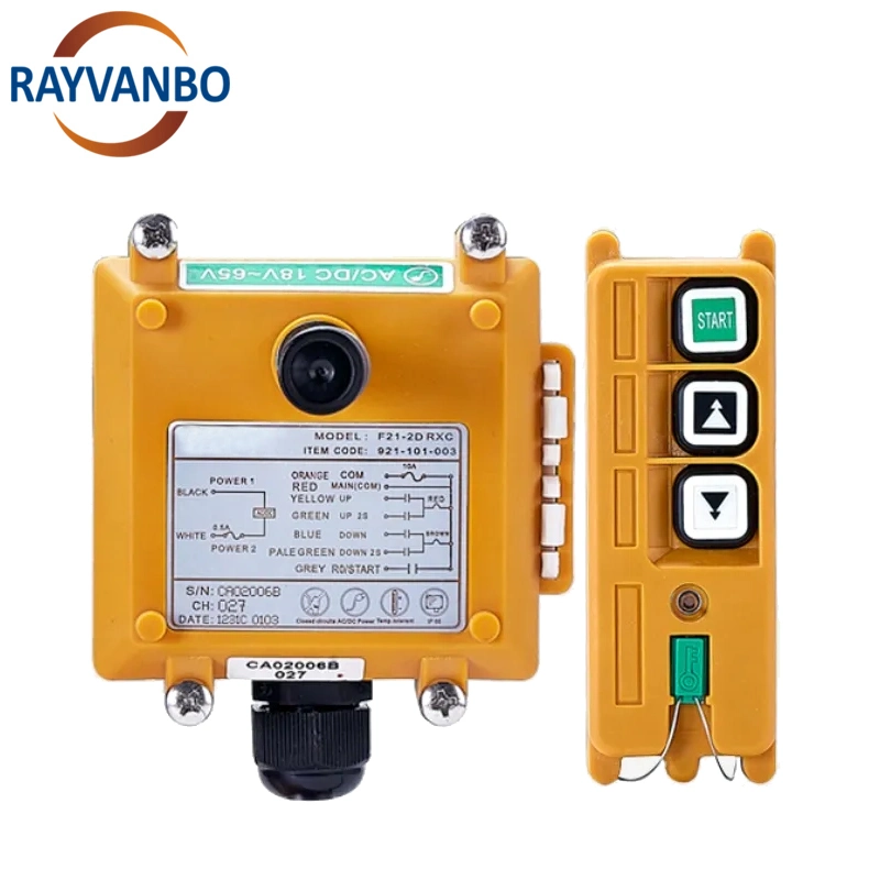 F21-2D Electric Hoist Wireless Universal Remote Control Single/Double 2/4/6/8/10