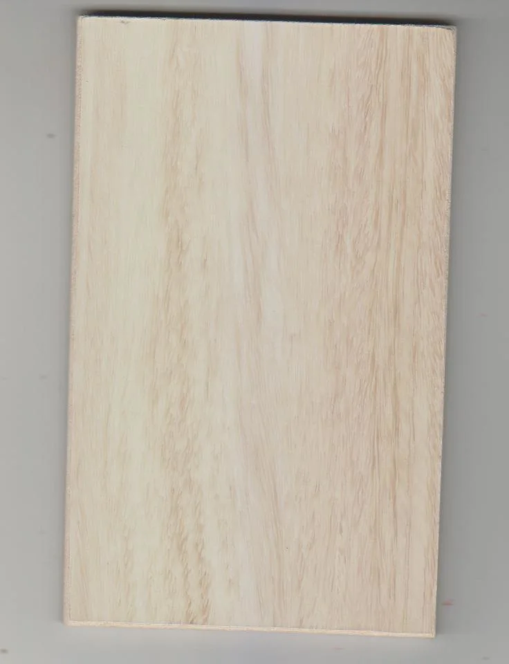 Placa de cemento de fibra de madera barniz UV junta para decoración de interiores