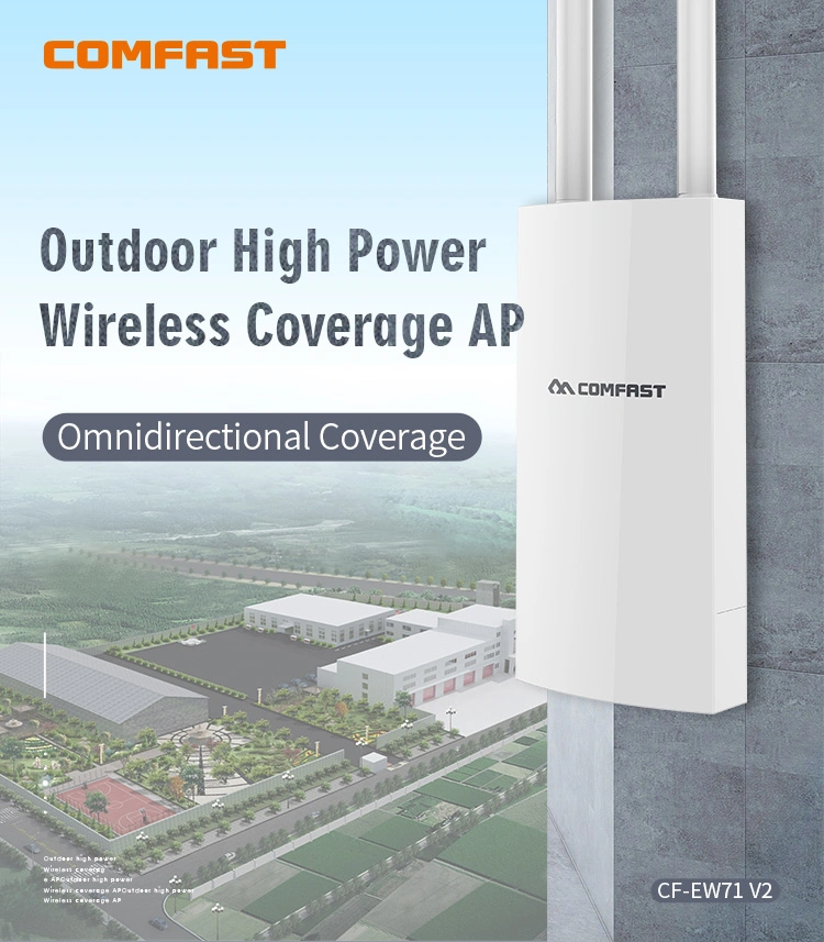 Comfast CF-Ew71 Qca9533 300Mbps Wide Range Wirelss N Access Point Outdoor WiFi Antenna Mini Ap