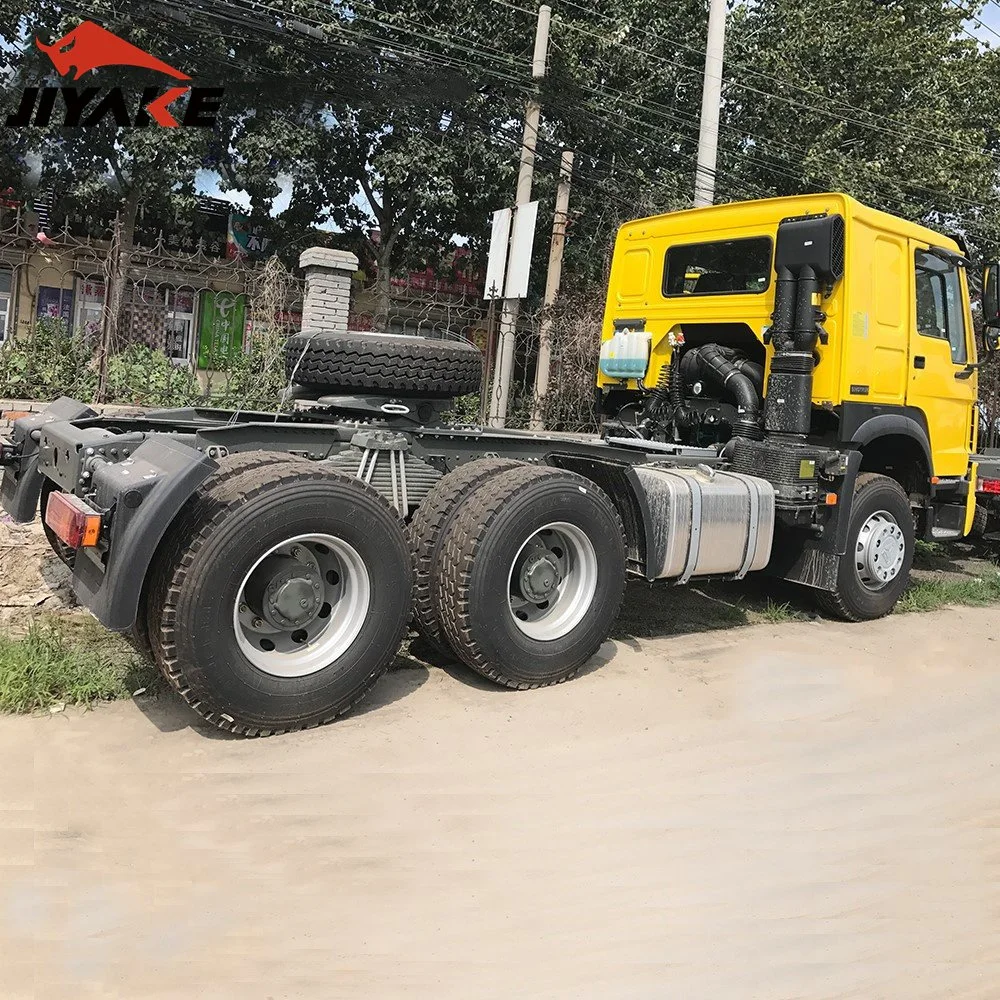 Vente chaude en Afrique Nouveau et d'occasion Sinotruk HOWO 371/400/420/380HP 6X4 10 roues Tête de remorque Tracteur Cheval Benne Camion Tracteur