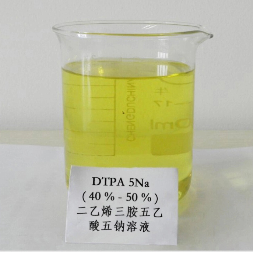 DTPA-5NA / pentasodium DTPA DTPA 5NA 40% 50% CAS 140-01-2