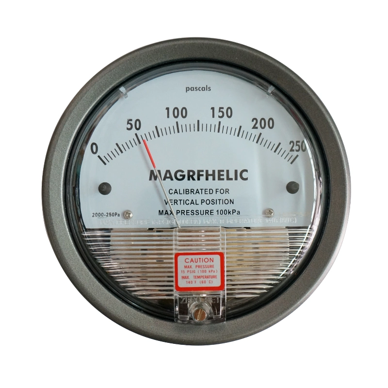 Low Pressure -30 to 30 PA Mini Differential Pressure Gauge