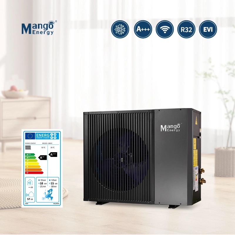 Mango Galvanized Steel Metal Heat Pump DC Inverter Heat Pump Air to Water Heater with WiFi 5% off