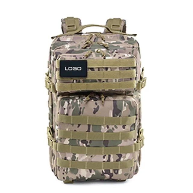 Black Cp Camouflage Tactical Hunting Sports Camping Hiking Waterproof Backpack