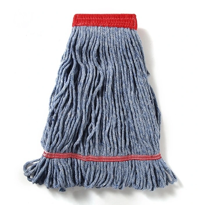 Hot Sell Cleaning Cotton Flat Wet Mop Head