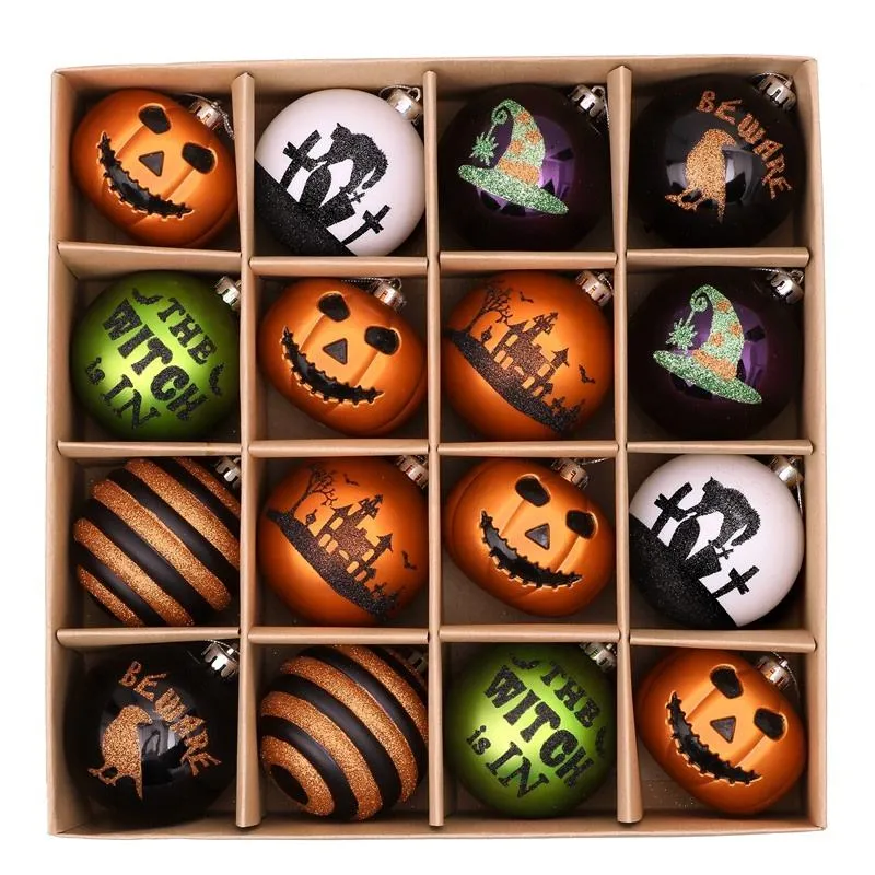 Halloween Plastic Ball Decoration Halloween Ornaments