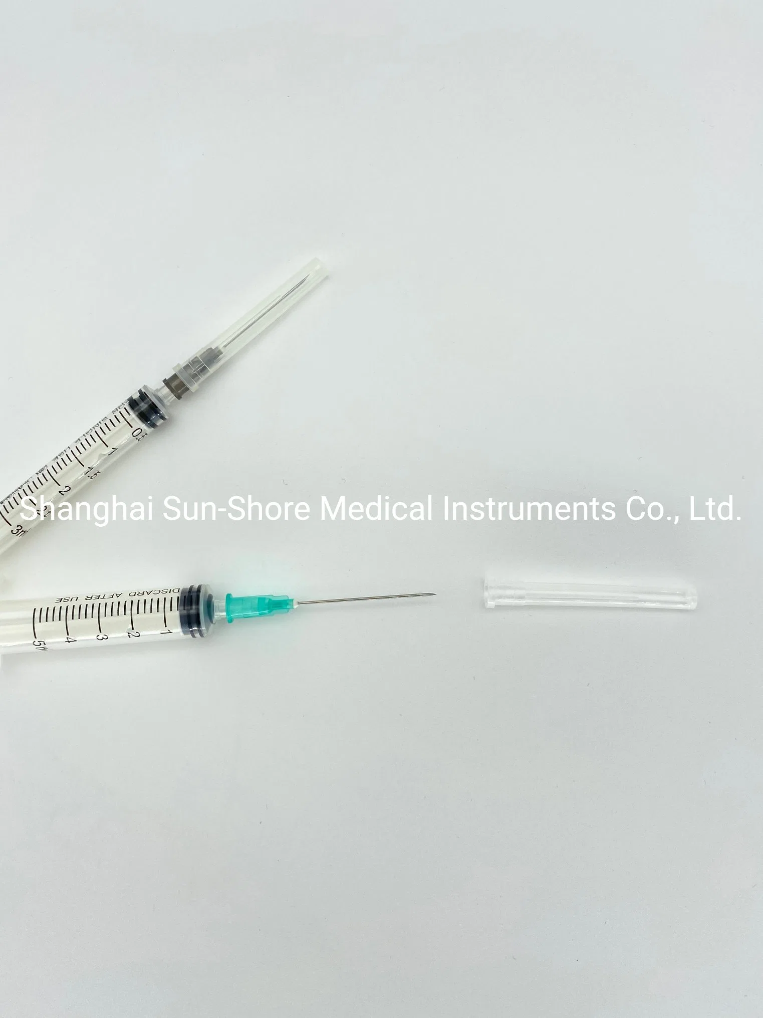 Disposable Syringe Luer Lock with Neddle or Without Needle