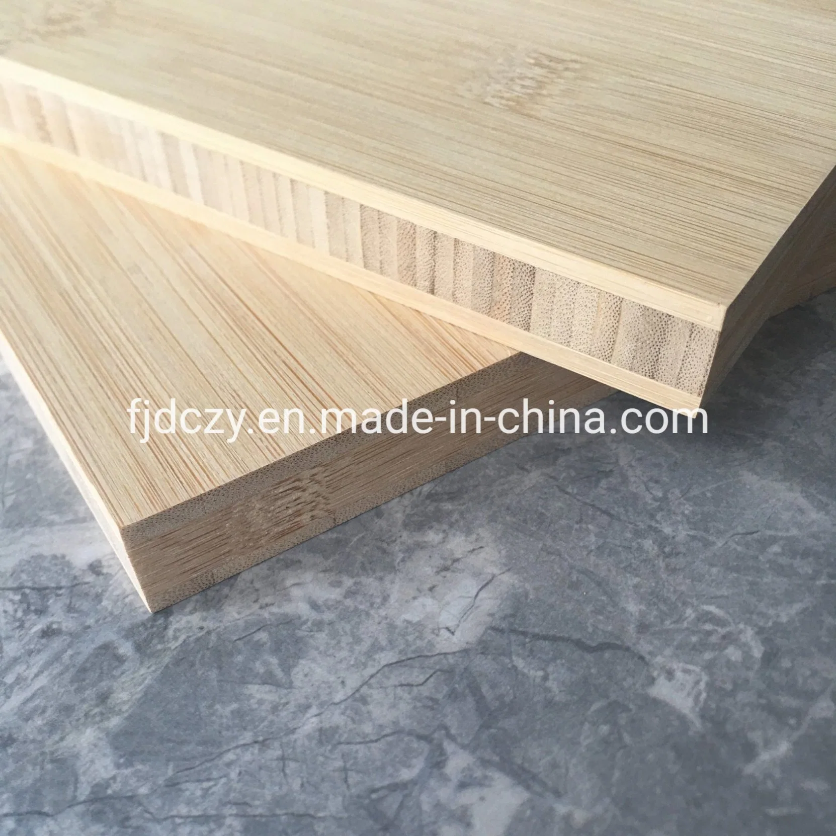 3-Ply Carbonized Horizontal Solid Bamboo Wood Sheet Plywood for Pet Furniture