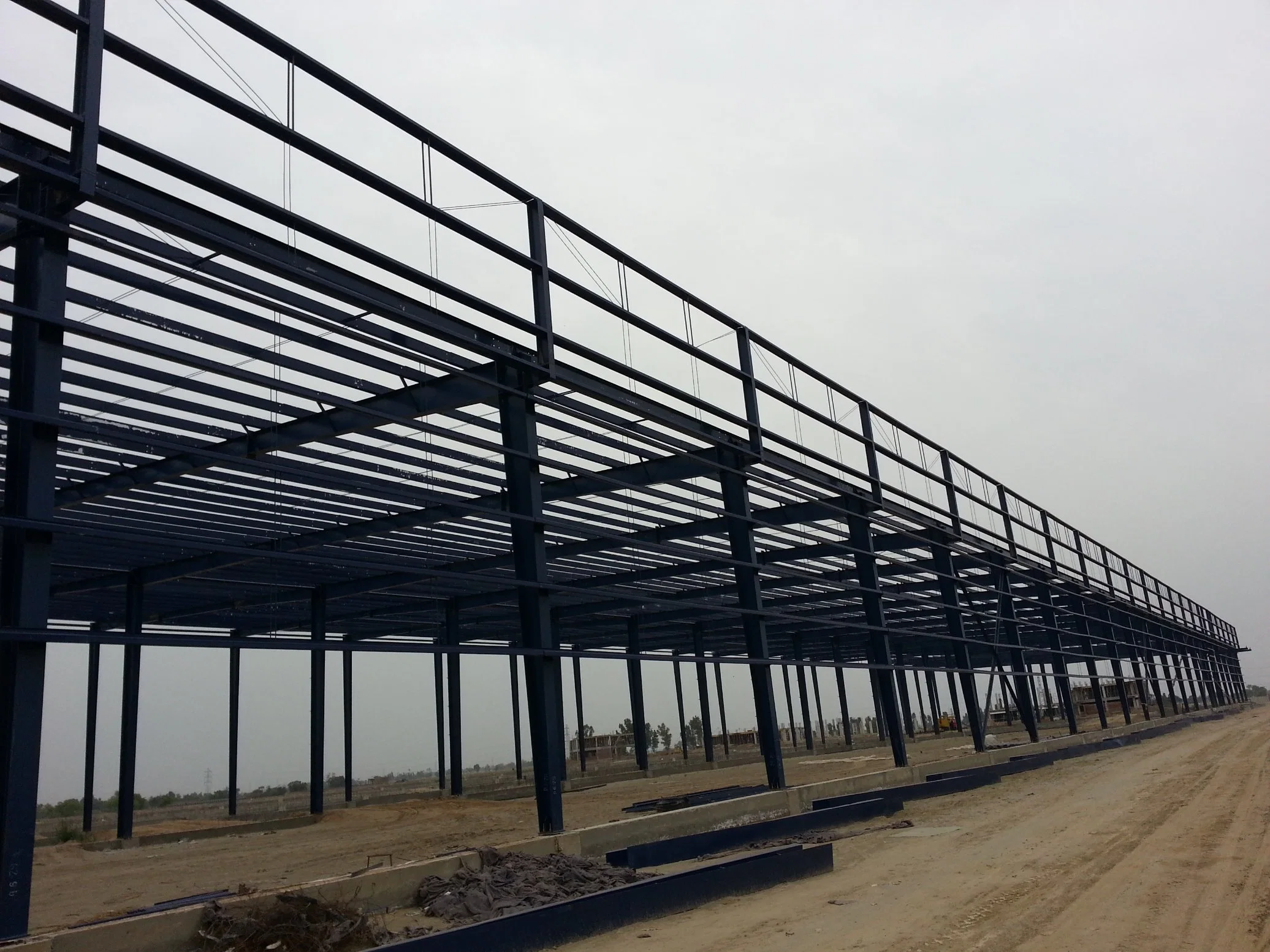 New Design Steel Structure Framed Commercial Office Building