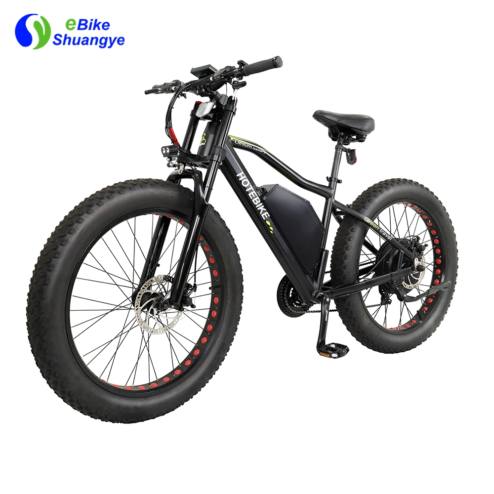 26 CE aprobada Shuangye o Hotebike Utilizamos cartón grueso eléctrico neumático de bicicleta de grasa