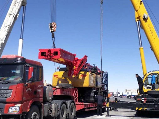 Cruking Machinery 1500mm Rotary Drilling Rig Sr155c in Ethiopia