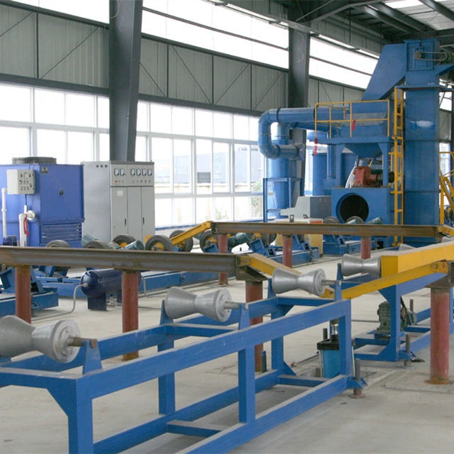 Shot Blasting Cleaning Machine for Steel Pipe and Tube