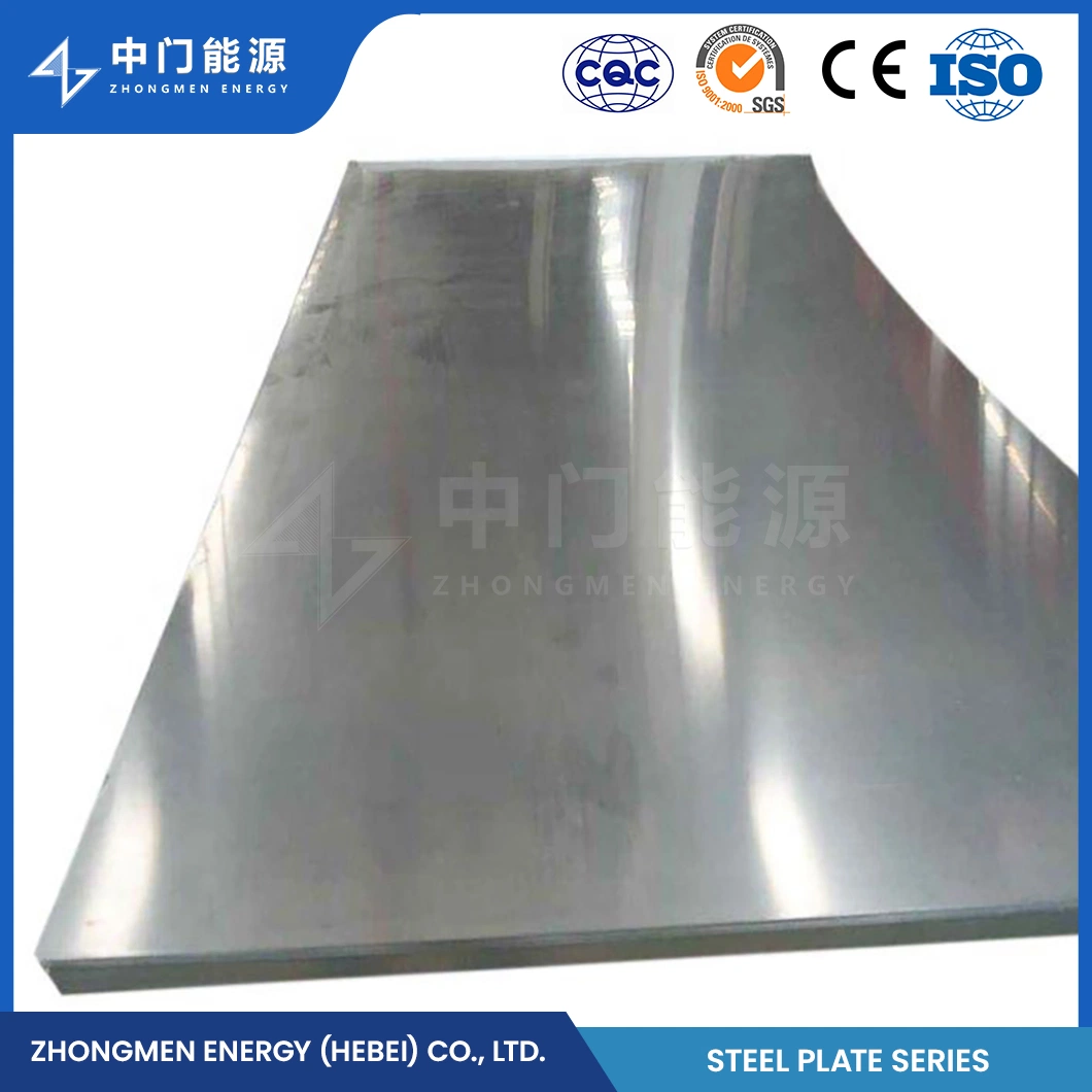 Zhongmen Energy China Q295A Low Carbon Steel Sheet GB Standard 201 304 316L Polished Stainless Steel Plate Manufacturers Hot Rolled Cutting Steel Floor Plate