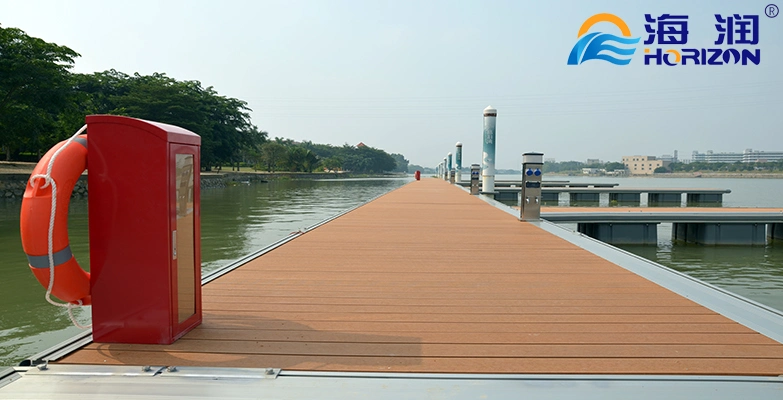 Australian Standard Design Aluminium Schwimmende Pontoon Access Bridge