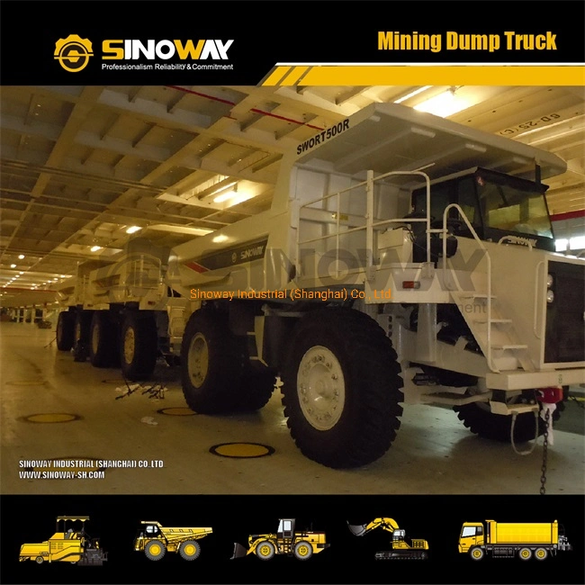 45ton Rigid Frame Haul Trucks with Hydraulic Four Wheels Brake