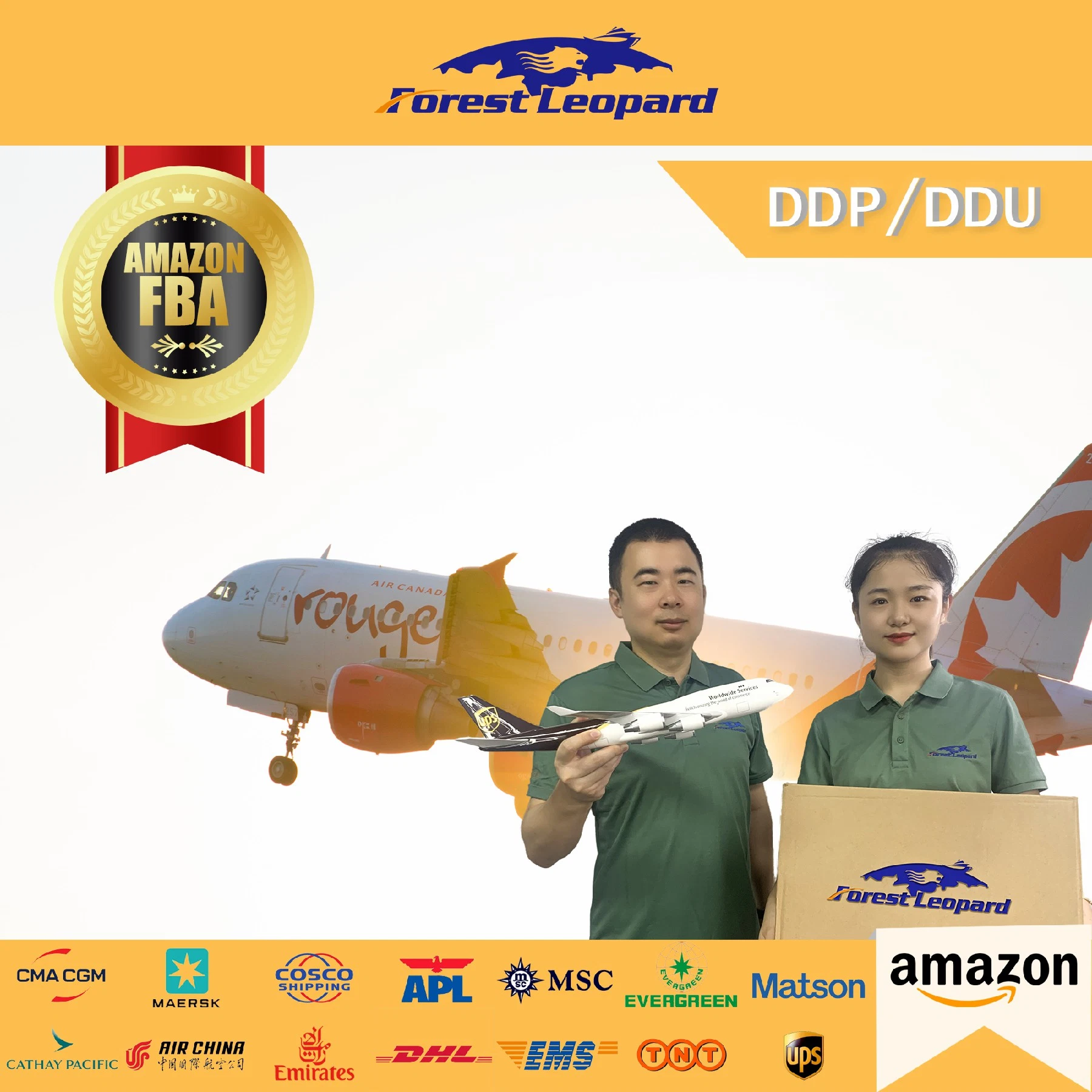 Guangzhou Dongguan Warehouse Express Air Cargo Shipping DHL FedEx UPS TNT nach USA/Kanada/Großbritannien/Deutschland/Frankreich/Spanien